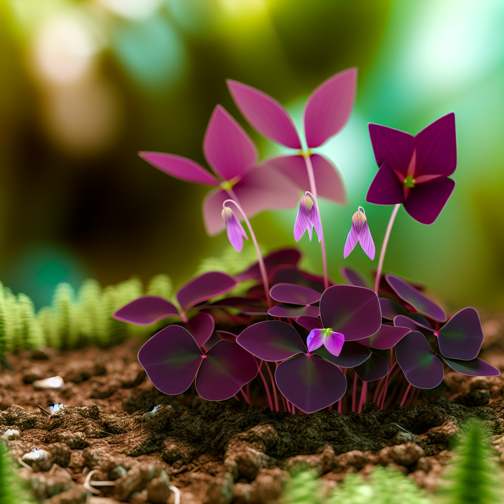 Oxalis pourpre