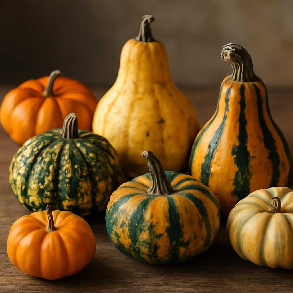 декоративные тыквы