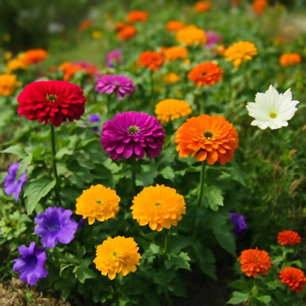 однолетники для цветников