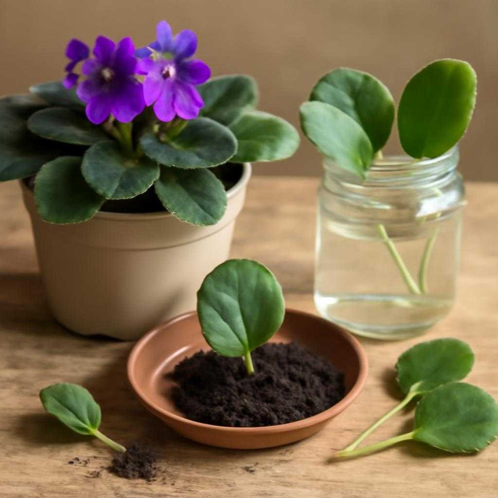 размножение фиалок