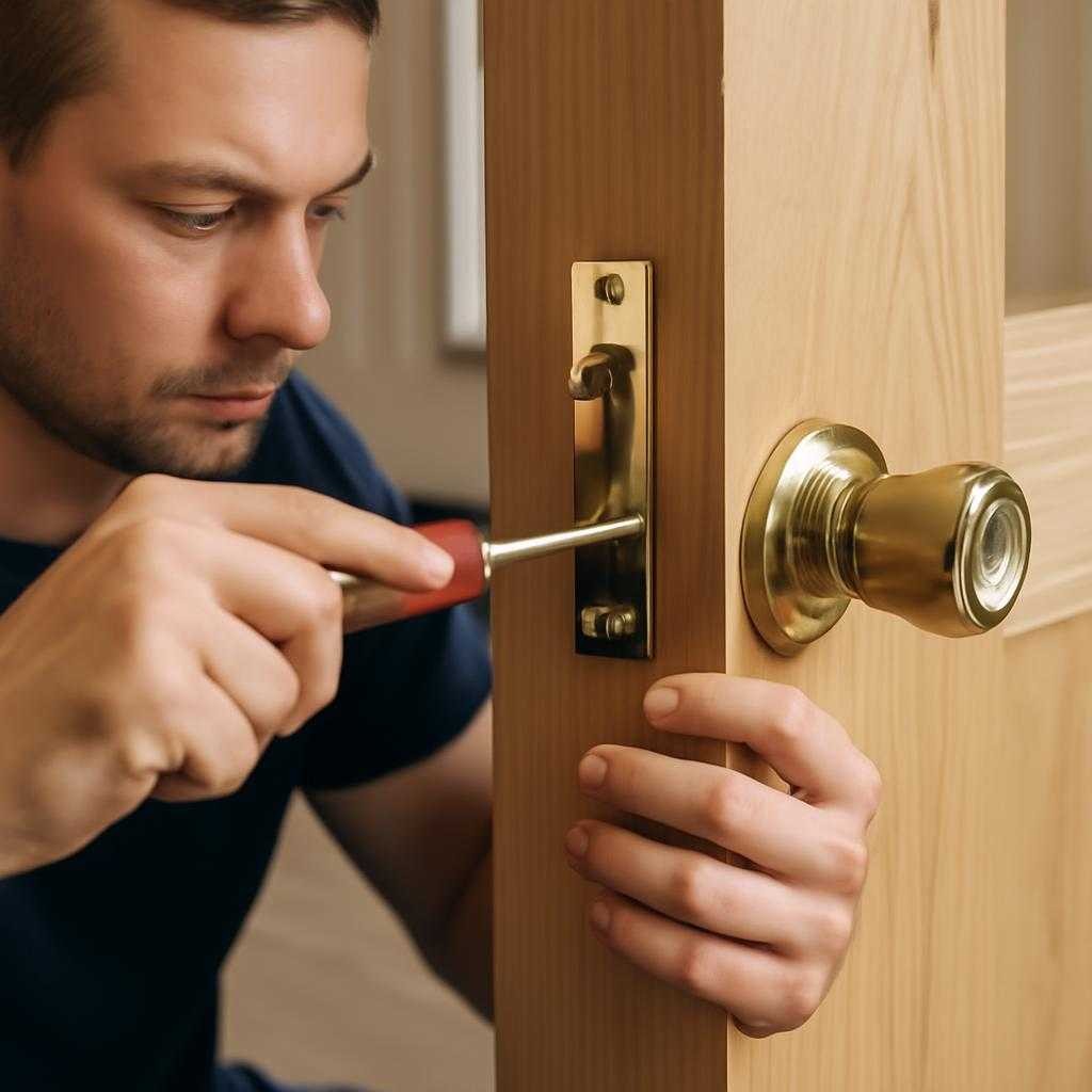 установка замков