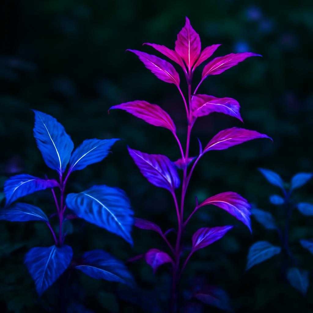 неоновые растения