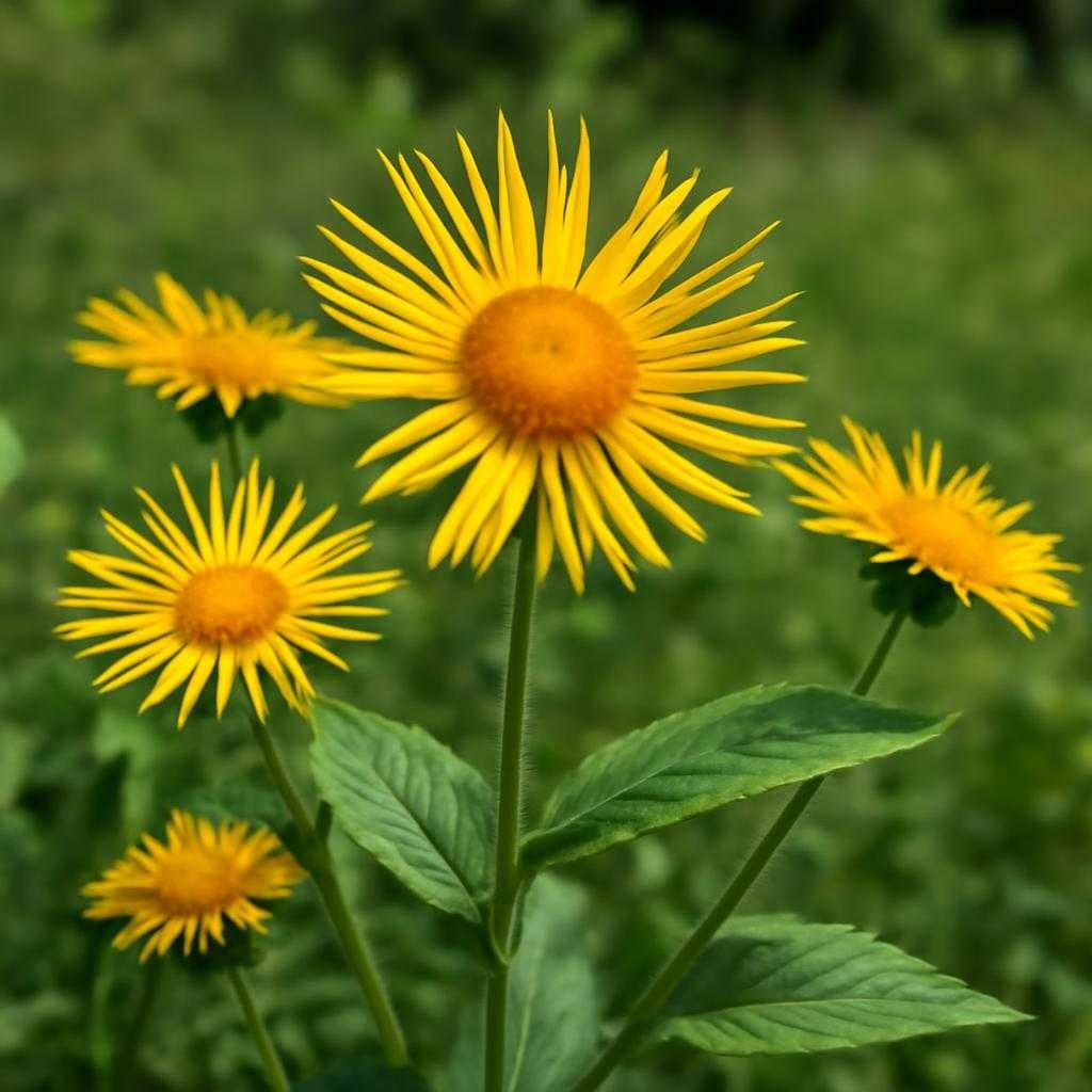 Девясил растопыренный