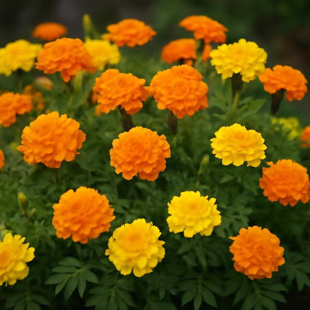 бархатцы мелкоцветные