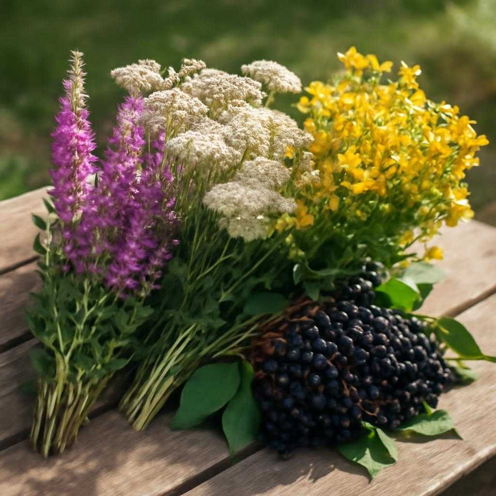 лекарственные растения августа