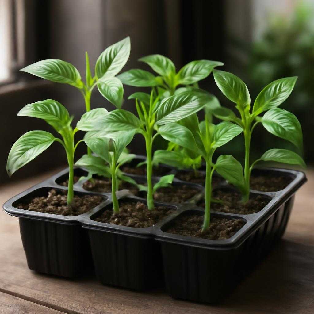 рассада перца