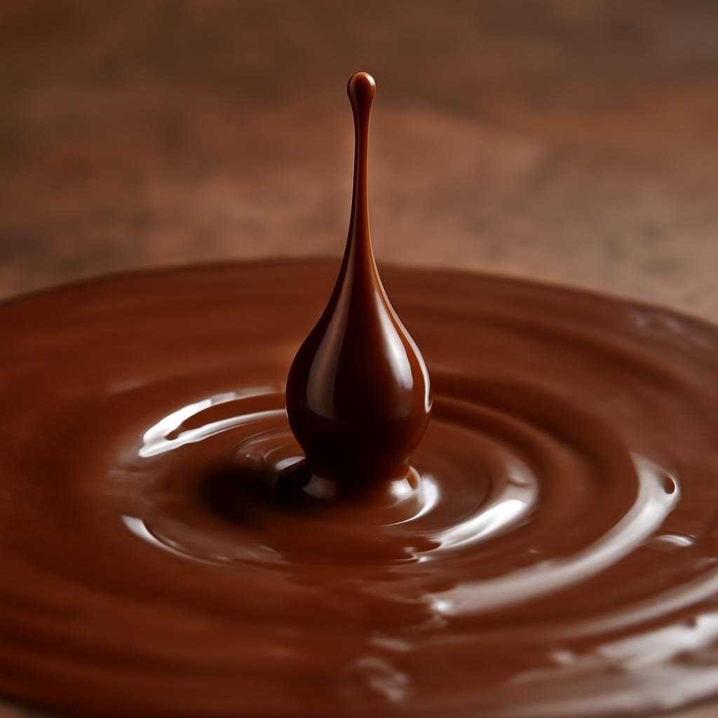 шоколадная капля