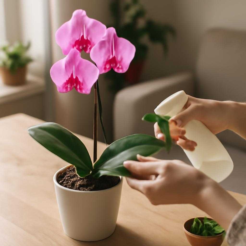 уход за орхидеей