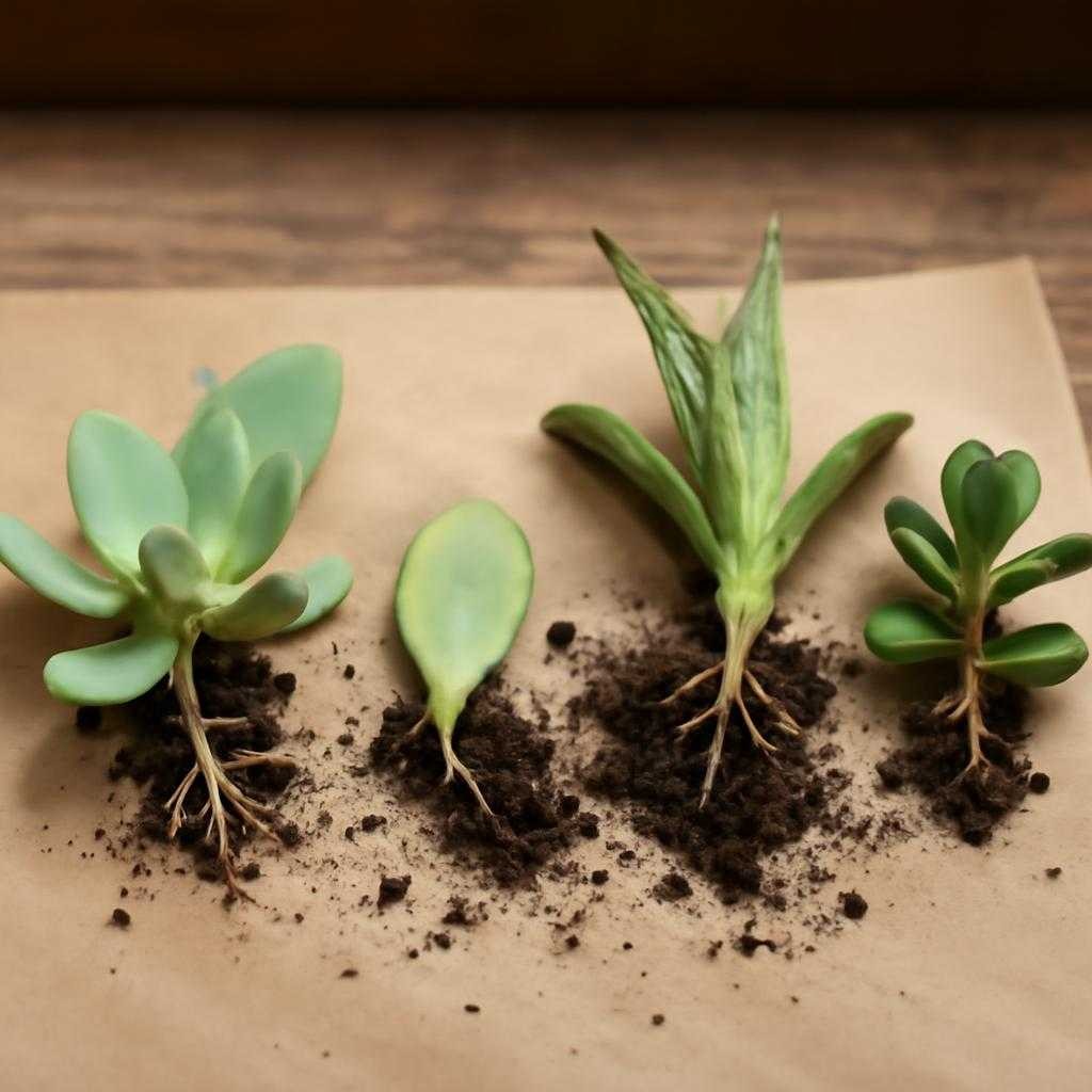 укоренение суккулентов