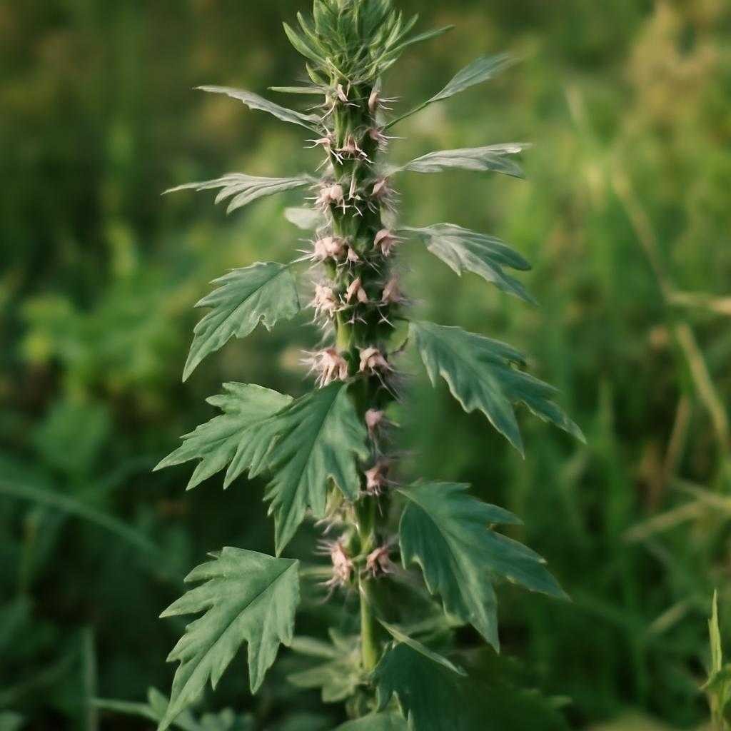 Пустырник пятилопастный