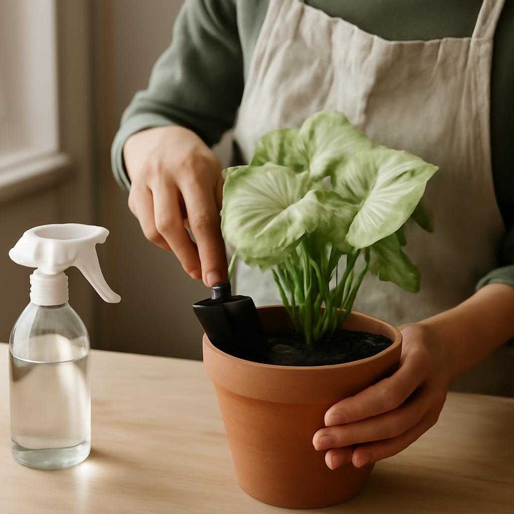 Сингониум уход