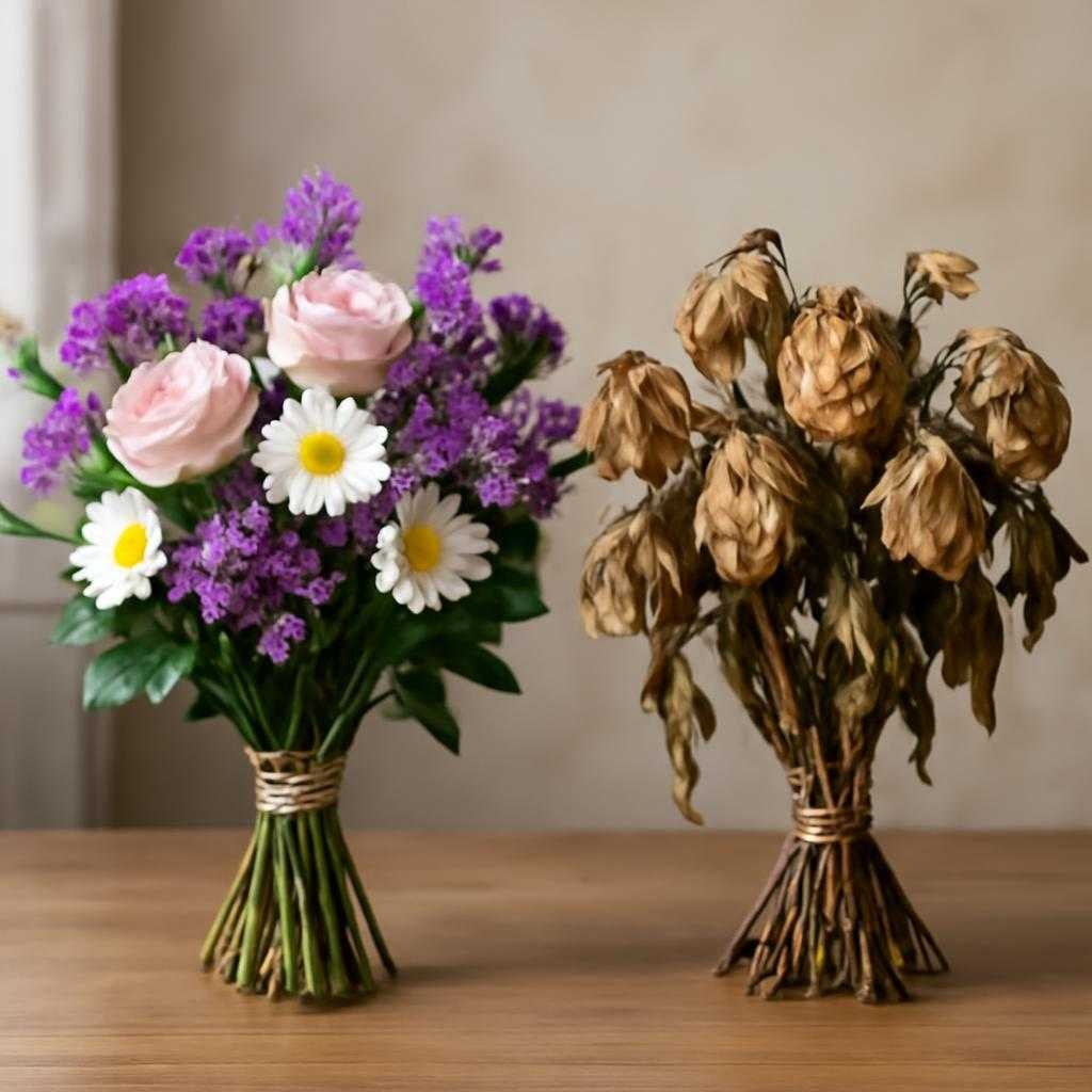 долговечность букета