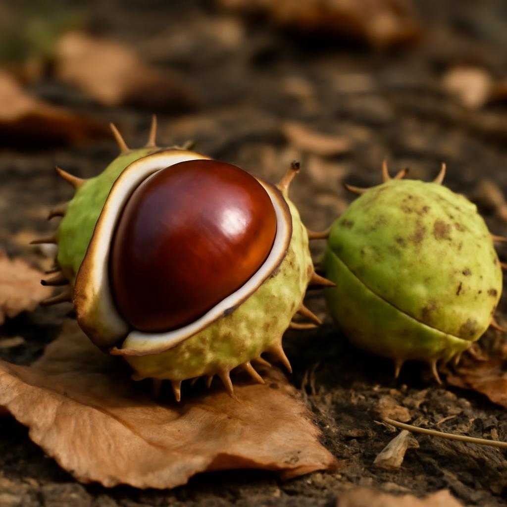 конский каштан