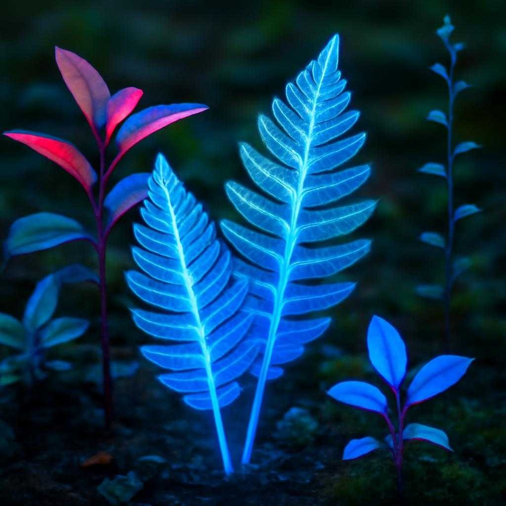 неоновые растения