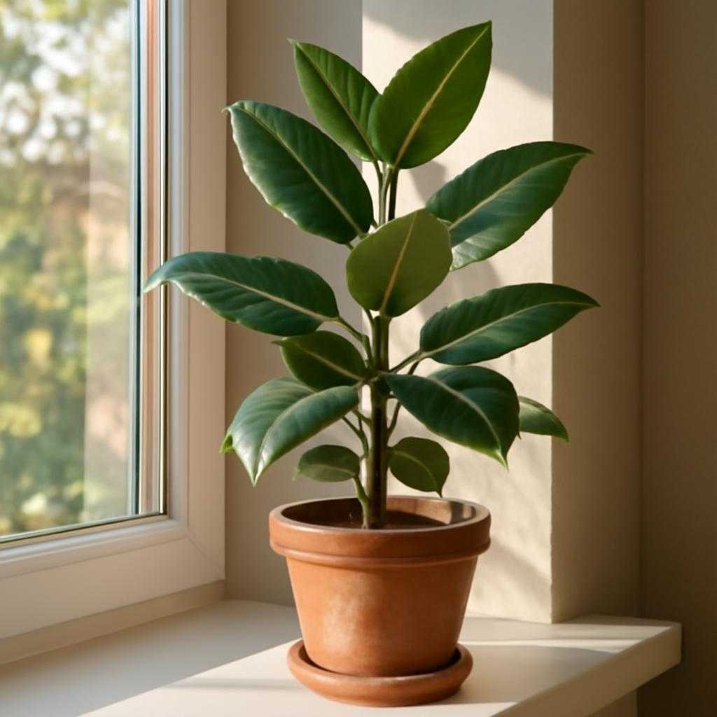 растения западное окно