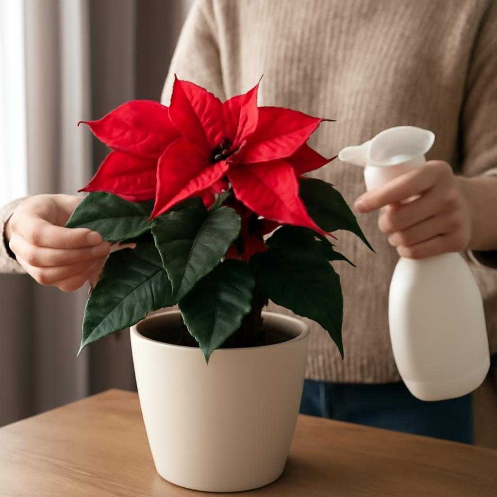 уход за пуансеттией