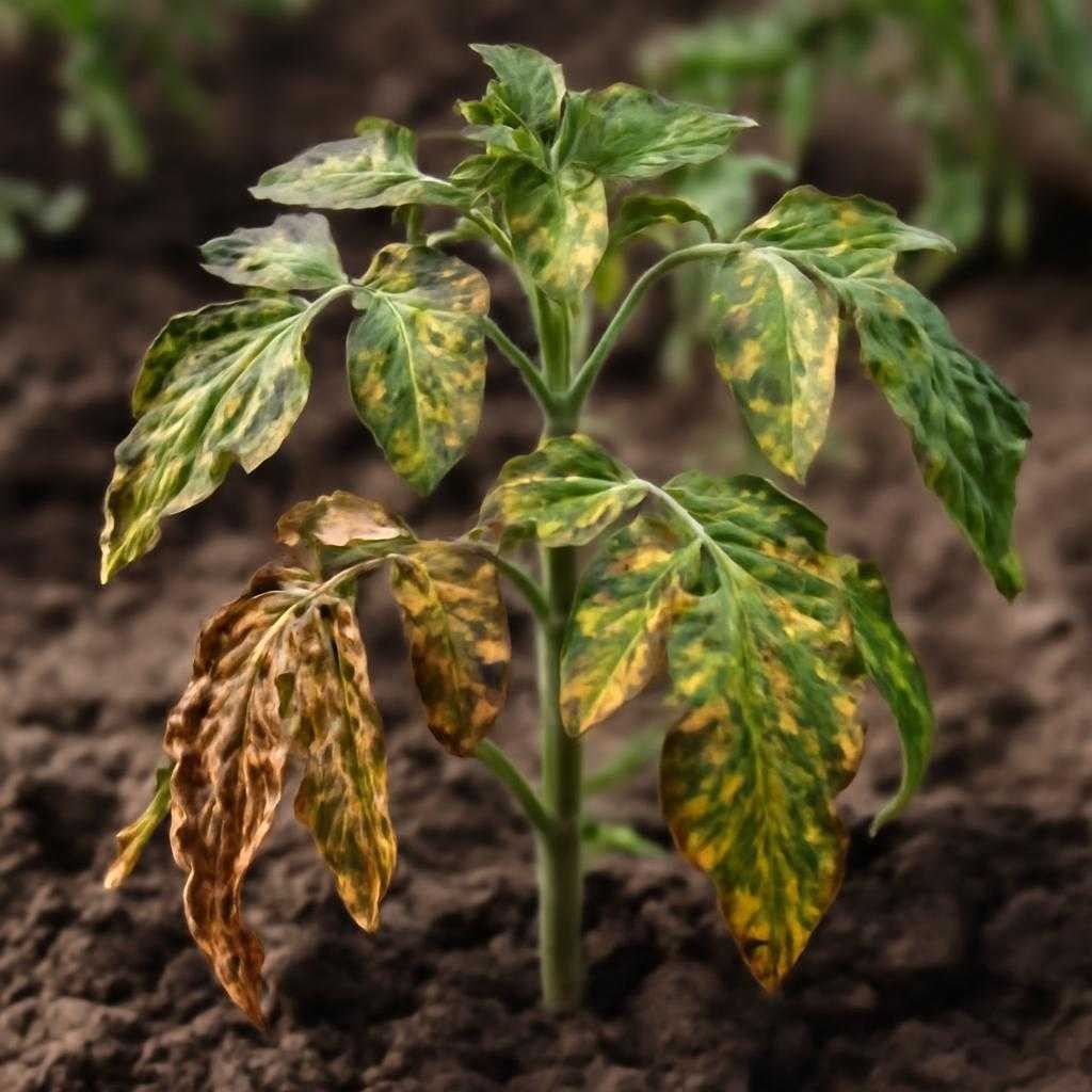 заболевания рассады томатов