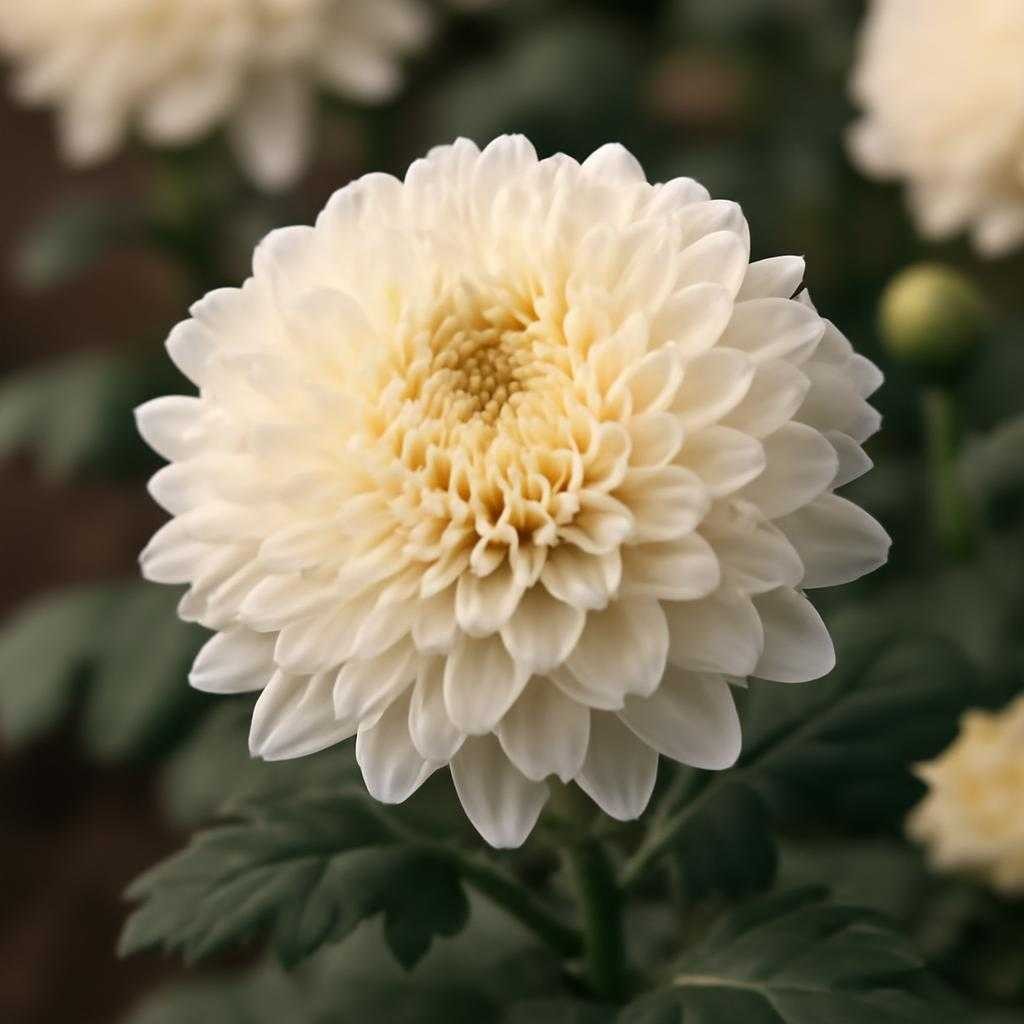 хризантемы