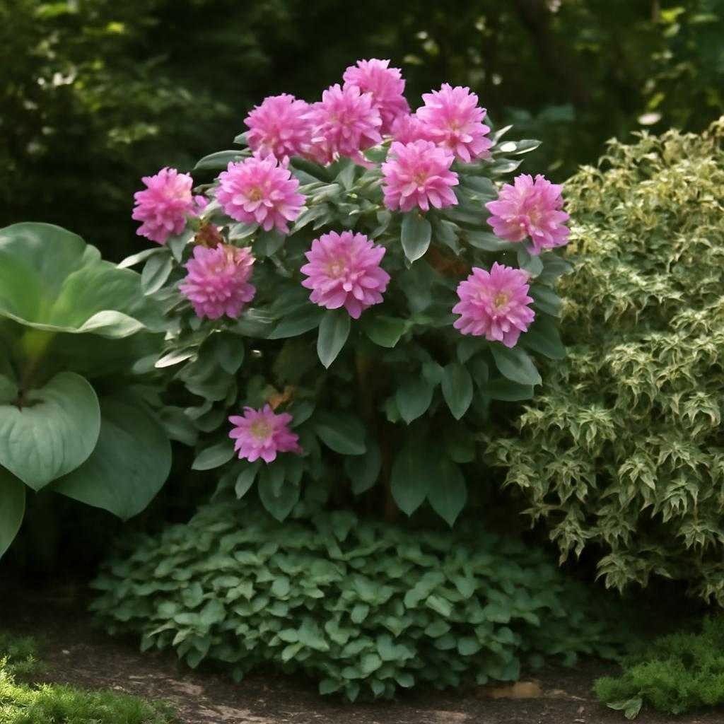 кустарники для полутени